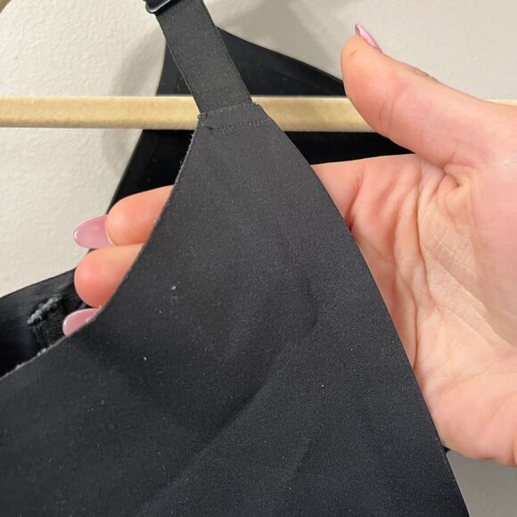 Cacique Womens Black Bra 38D Lightly Lined Full Coverage Underwired Back Closure - Picture 5 of 10